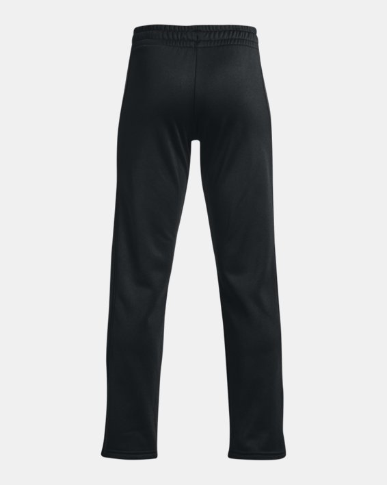 Boys' Armour Fleece® Pants, Black, pdpMainDesktop image number 1